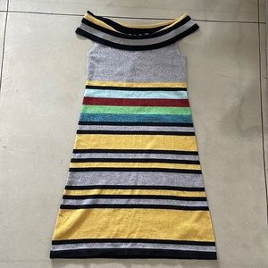 L.A.M.B Stripy and sparkly dress